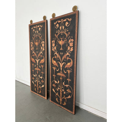 Vintage Maitland Smith Wall Panel Art (Set of 2)