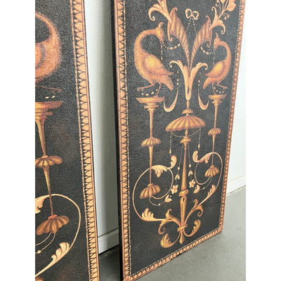 Vintage Maitland Smith Wall Panel Art (Set of 2)