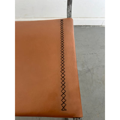 Vintage Leather Cantilever Chair
