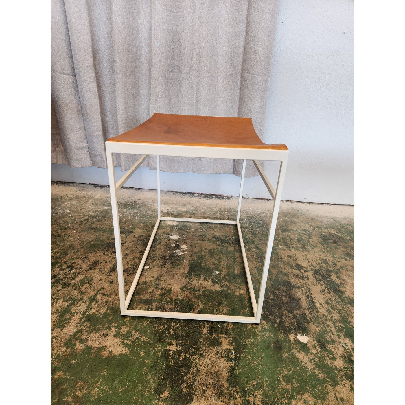 Blu Dot Common Leather Stool