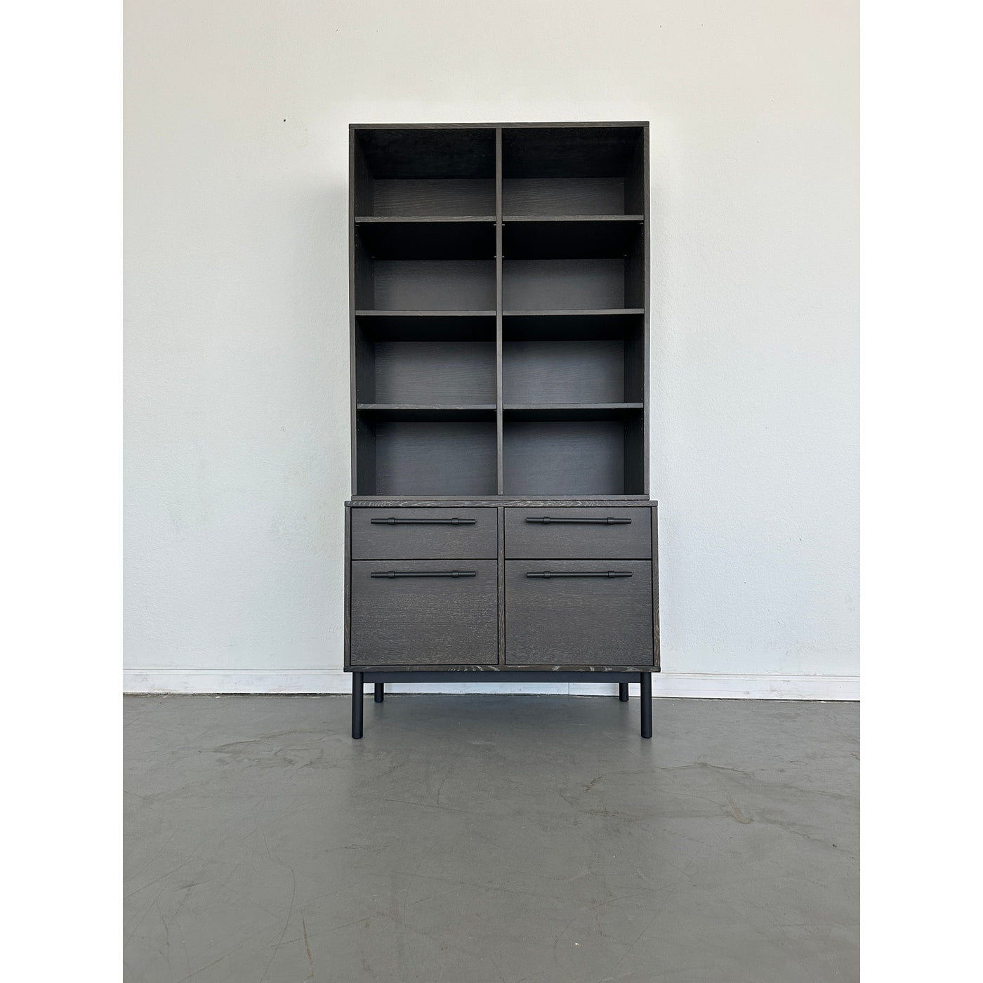 Arhaus Sullivan Single Bookcase with File Base