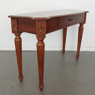 Traditional Mahogany Console Table