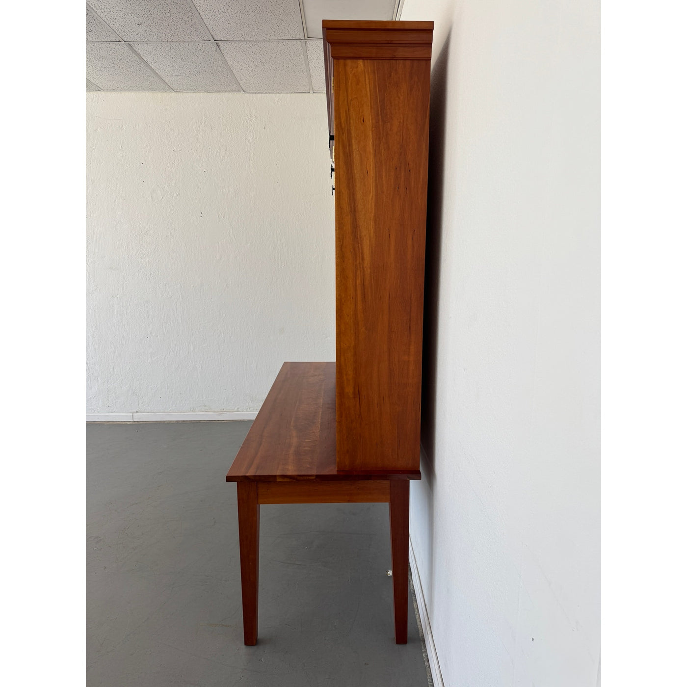 Homestead Heritage Solid Cherry Executive Hutch Desk