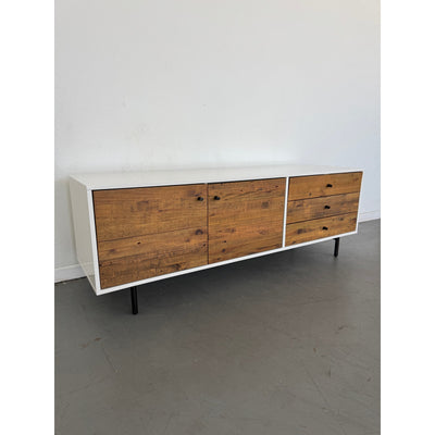 West Elm Reclaimed Wood and Lacquer Media Console
