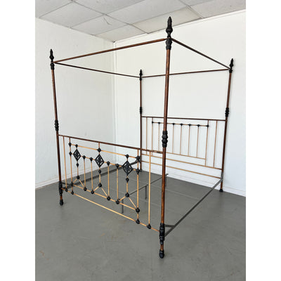 Benicia Foundry & Iron Works Clovis Iron Canopy Bed