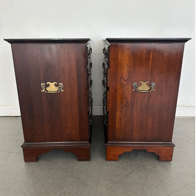 Vintage Pennsylvania House Cherry Bachelor Chests (Set of 2)