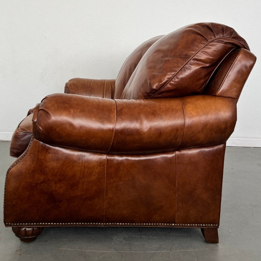 Hancock & Moore Evening Leather Loveseat