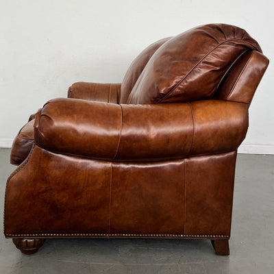 Hancock & Moore Evening Leather Loveseat