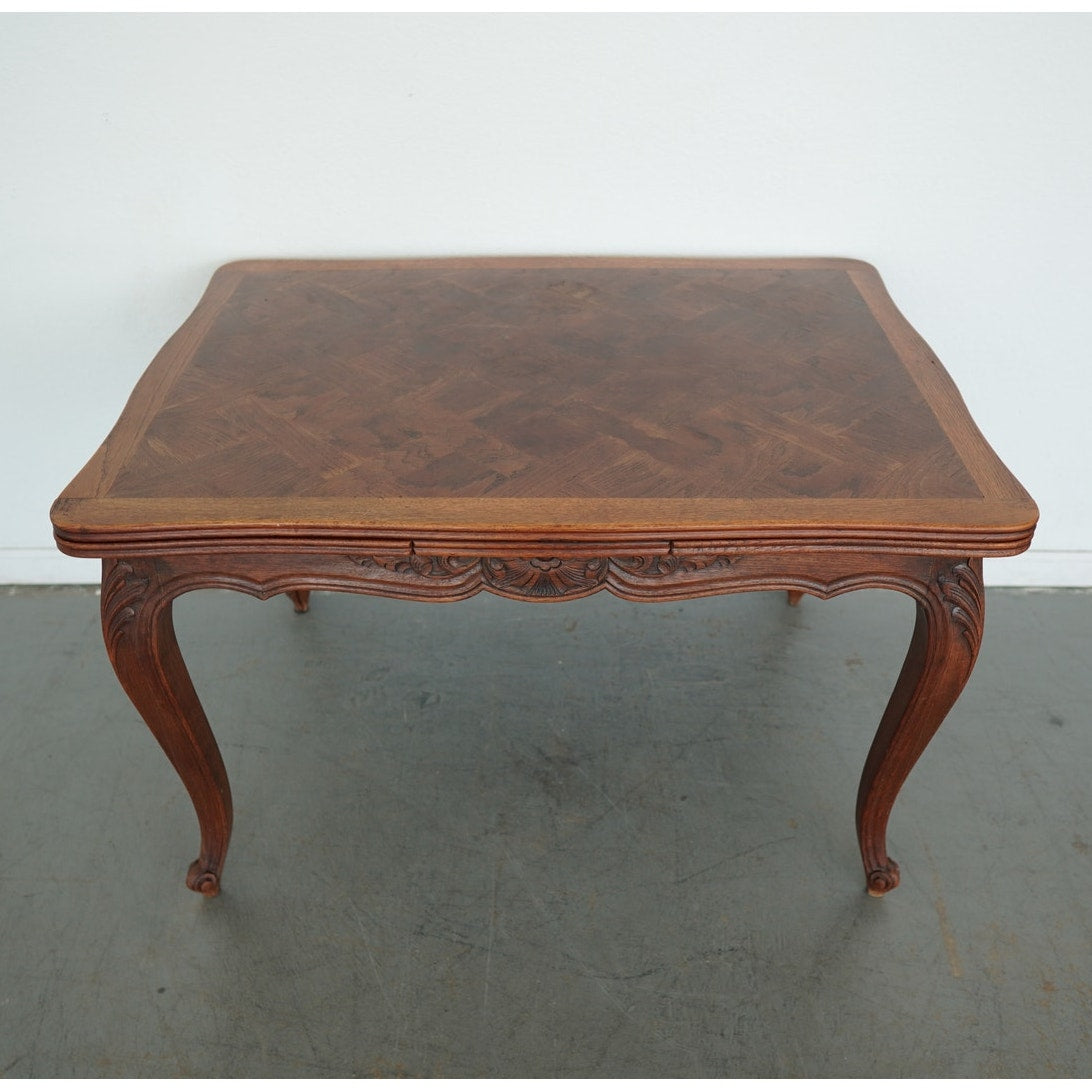 Vintage French Provincial Extendable Dining Table