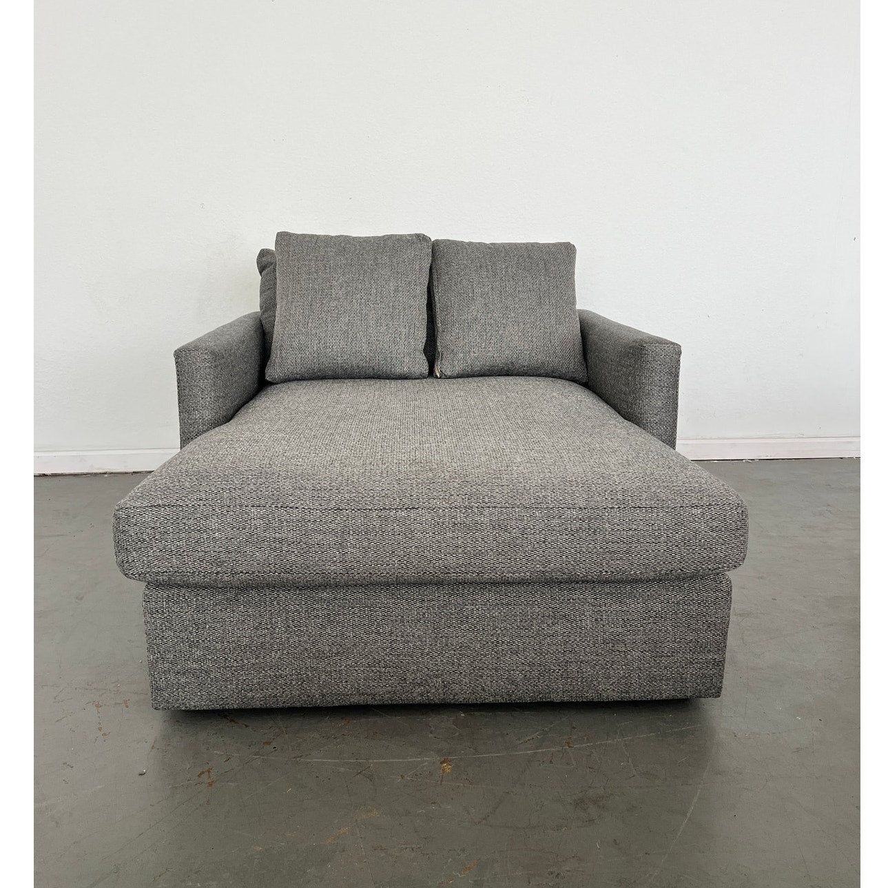 Crate and Barrel Deep Chaise Lounge