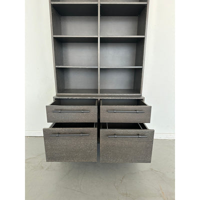 Arhaus Sullivan Single Bookcase with File Base