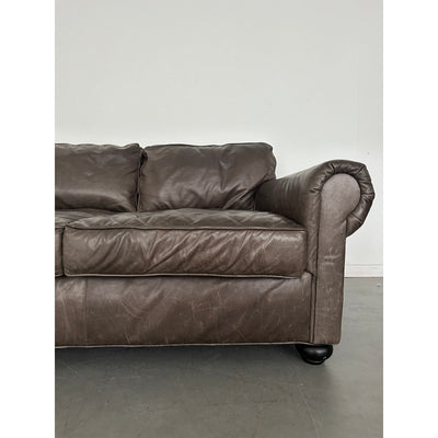 RH Original Lancaster Leather 3-Seat Sofa