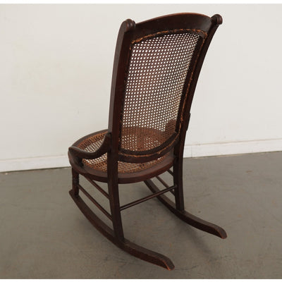 Antique Cane Rocking Chair