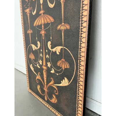 Vintage Maitland Smith Wall Panel Art (Set of 2)