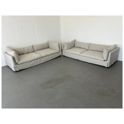 Four Hands Habitat Slipcover Sofa Set