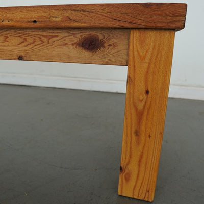 RH Salvaged Wood Bench