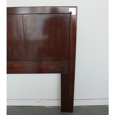 Vintage Henredon Campaign-Style Queen Headboard