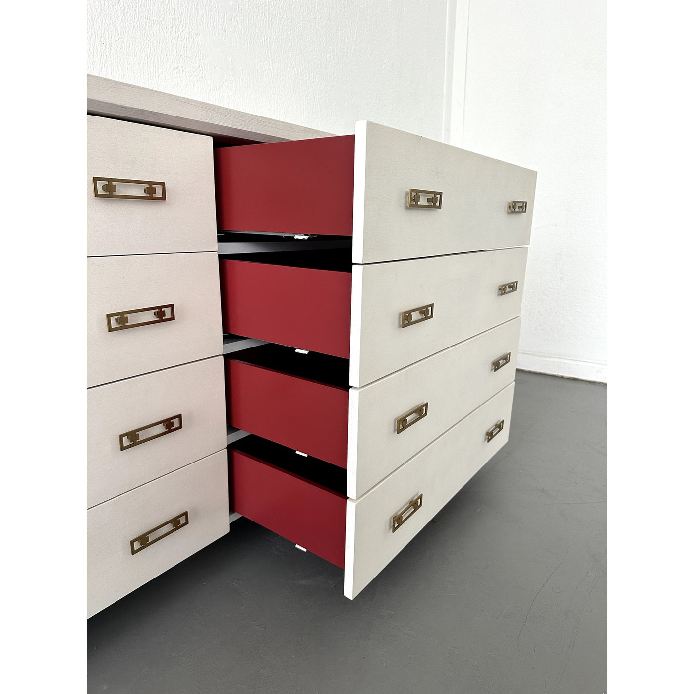 Mitchell Gold Bob Williams Malibu 8 Drawer White Chest