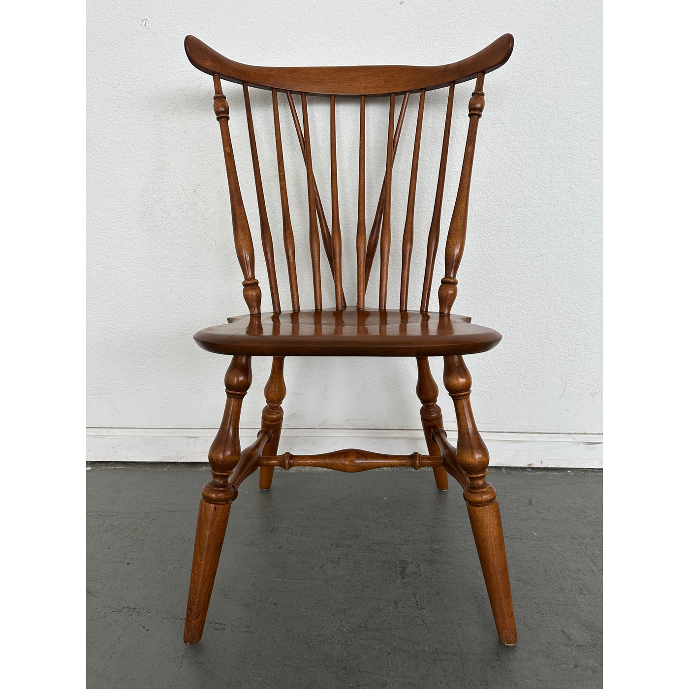 Vintage Fan Back Windsor Side Chairs (Set of 2)