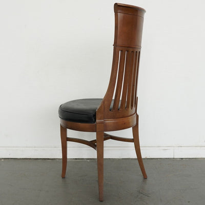 Vintage Thomasville Mid Century High Back Side Chair