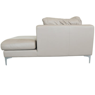 Design Within Reach Albert Leather Sofa with Chaise