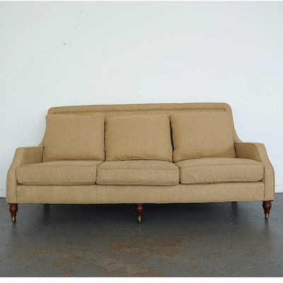 Vanguard Camel Upholstered Sofa