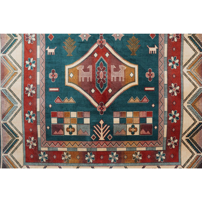 Vintage Geometric Woven Wall Tapestry