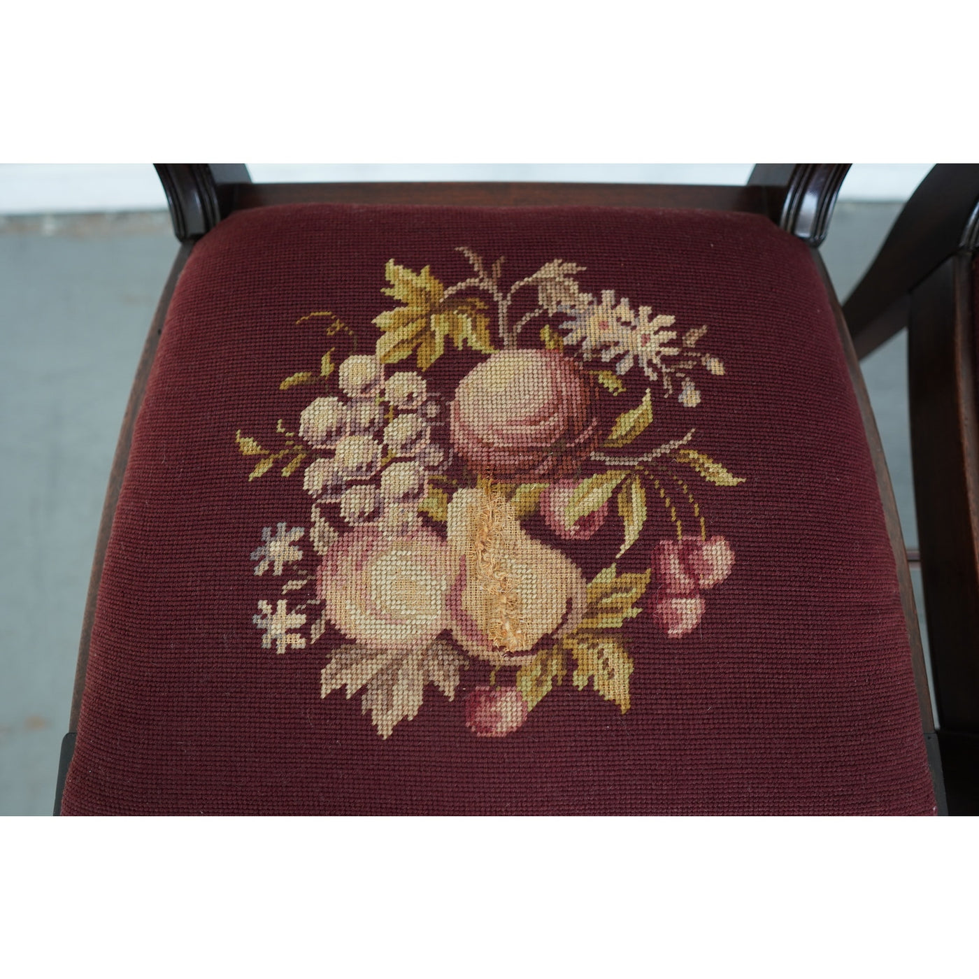 Vintage Federal Revival Dining Chairs (Set of 4)