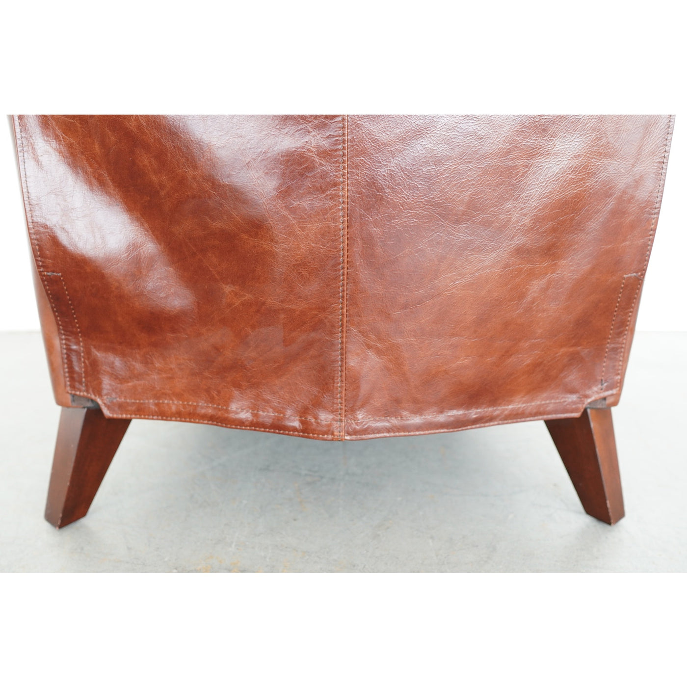Pottery Barn Champlain Square Arm Leather Recliner