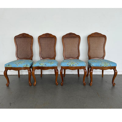 Vintage Stanley Furniture Louis XV Style Dining Chairs (Set of 4)