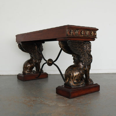Vintage Neoclassical Style Console Table