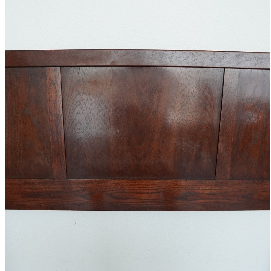 Vintage Henredon Campaign-Style Queen Headboard