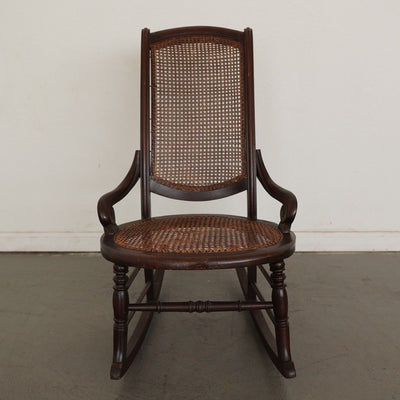 Antique Cane Rocking Chair