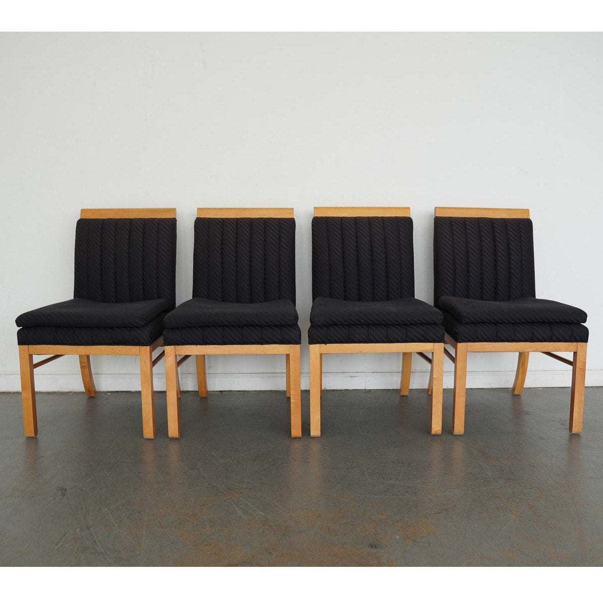 Baker Furniture Art Deco Primavera Extension Dining Table & Chairs (Set of 9)