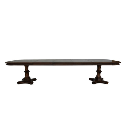 Vintage Century Furniture Double Pedestal Extension Dining Table