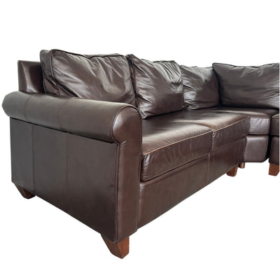 Pottery Barn Comfort Roll Arm Sectional