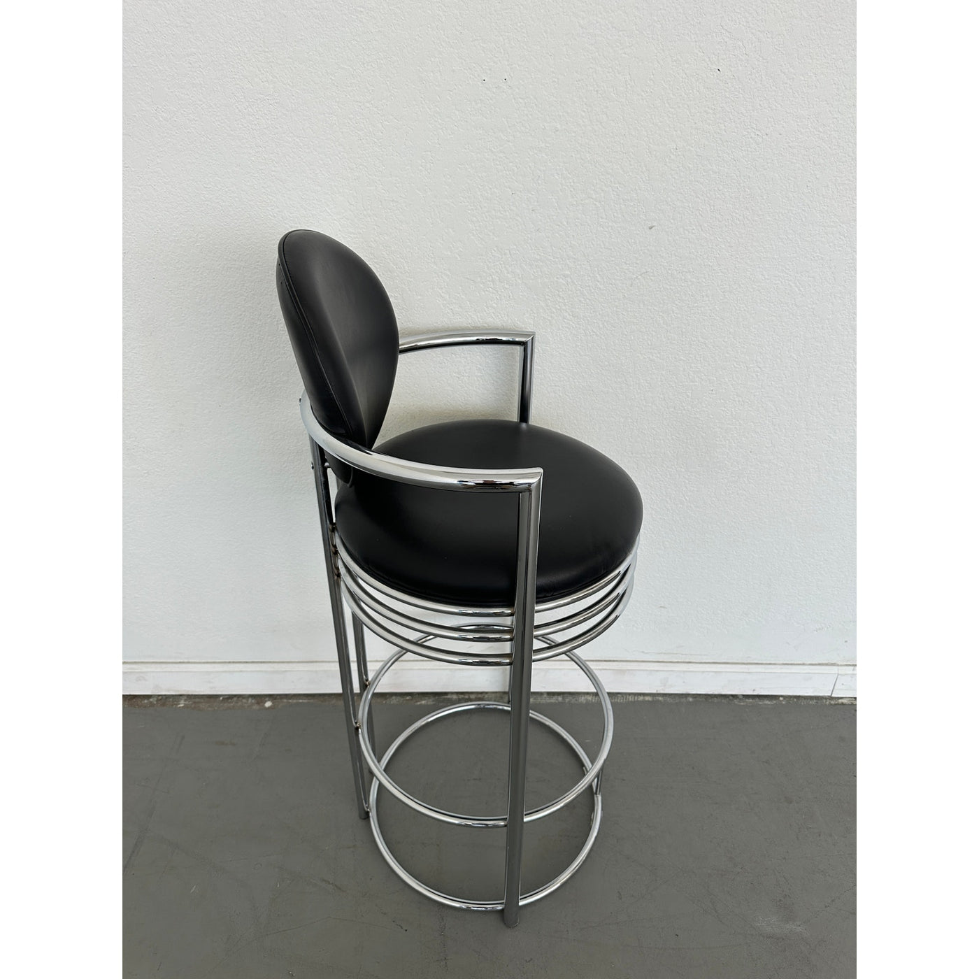 Gunmetal Bar Stools by Design Institute of America, 1970s
