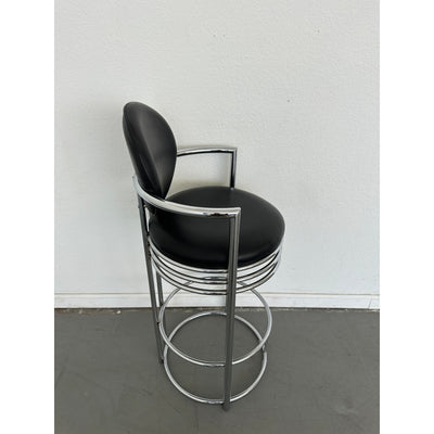 Gunmetal Bar Stools by Design Institute of America, 1970s