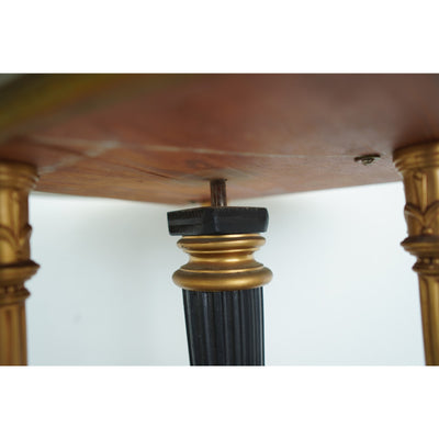 Vintage Marble Top Side Table