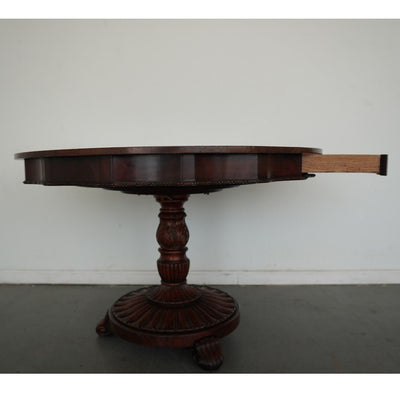 Jonathan Charles Finely Inlaid Mahogany Centre Table