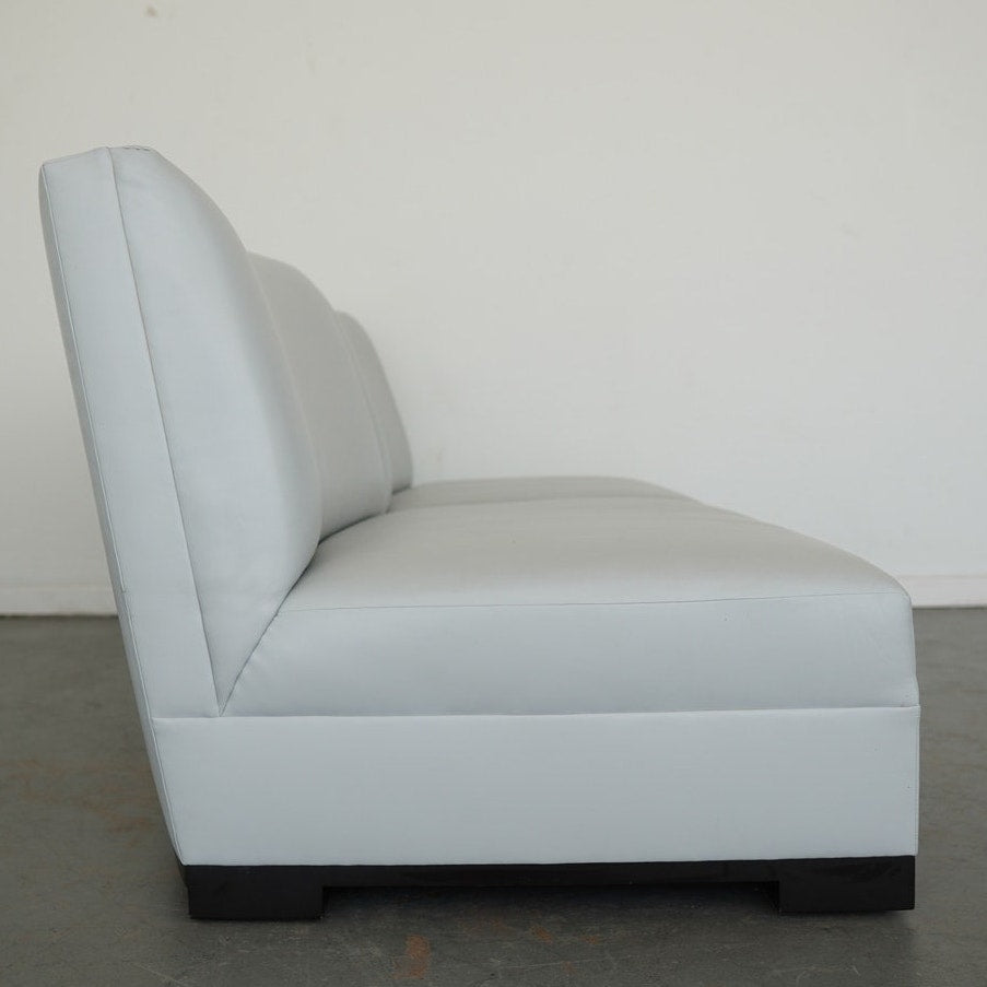 Donghia Custom Armless Sofas and Ottoman (Set of 4)