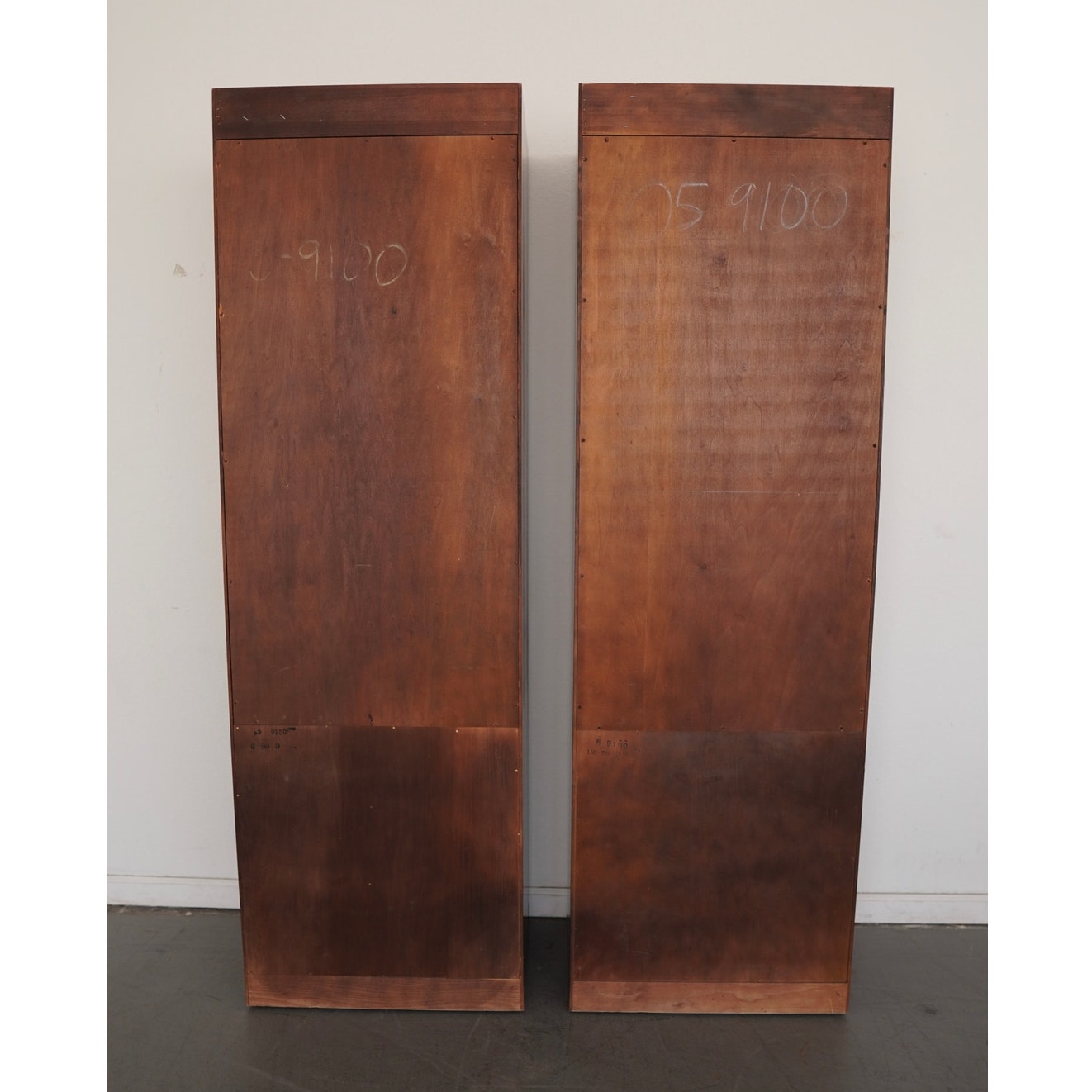 Vintage Henredon Scene One Armoire Cabinet (Set of 2)