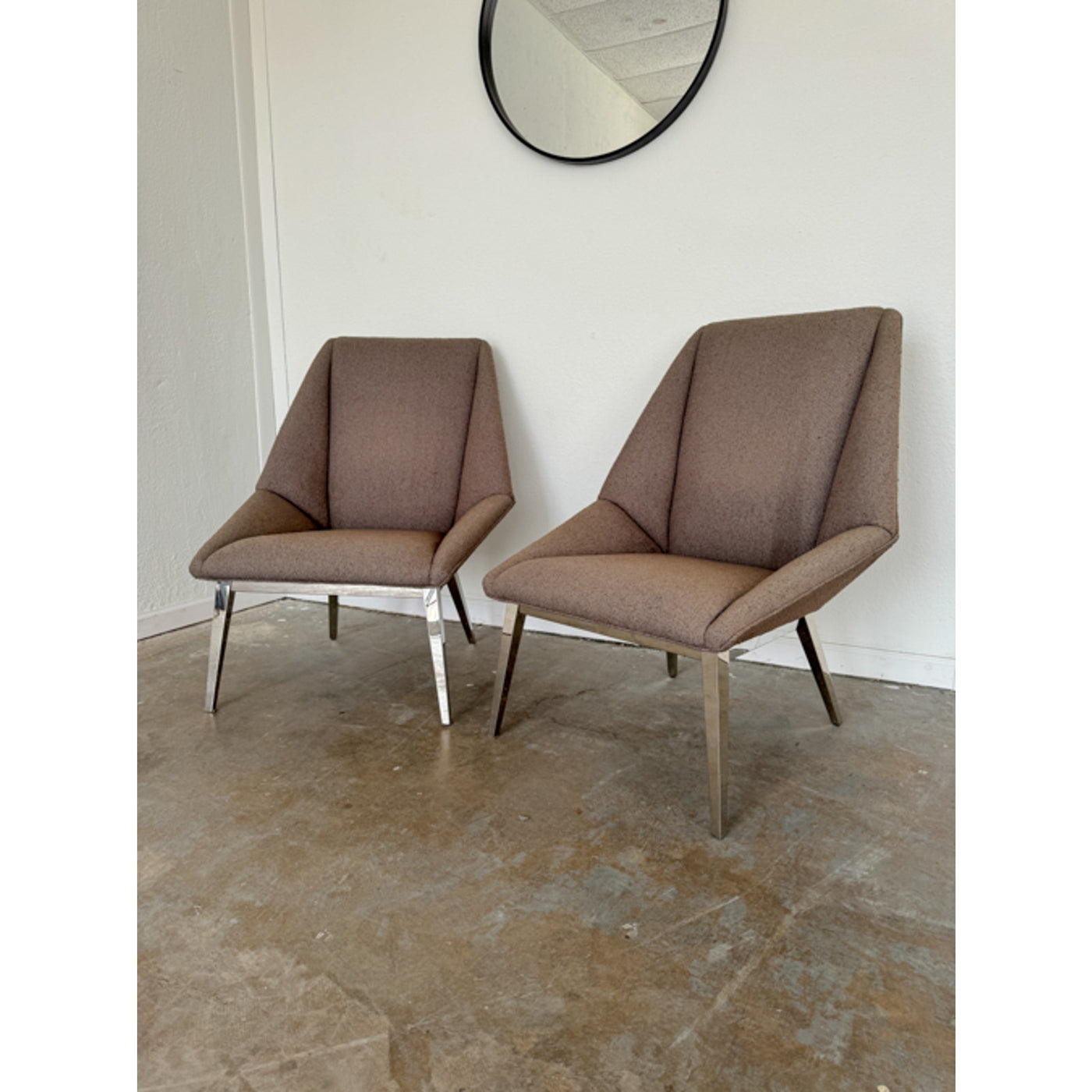 Thayer Coggin Origami Accent Chairs